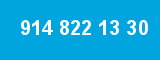 914 822 13 30 914 822 13 30